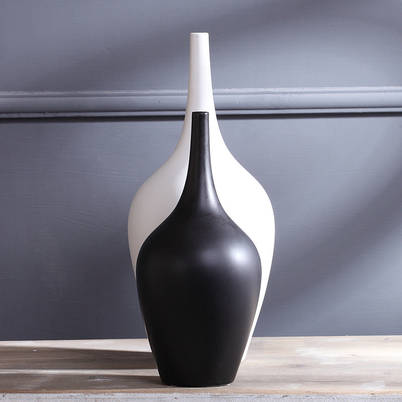 Desktop Decor Ceramic Tall Vase