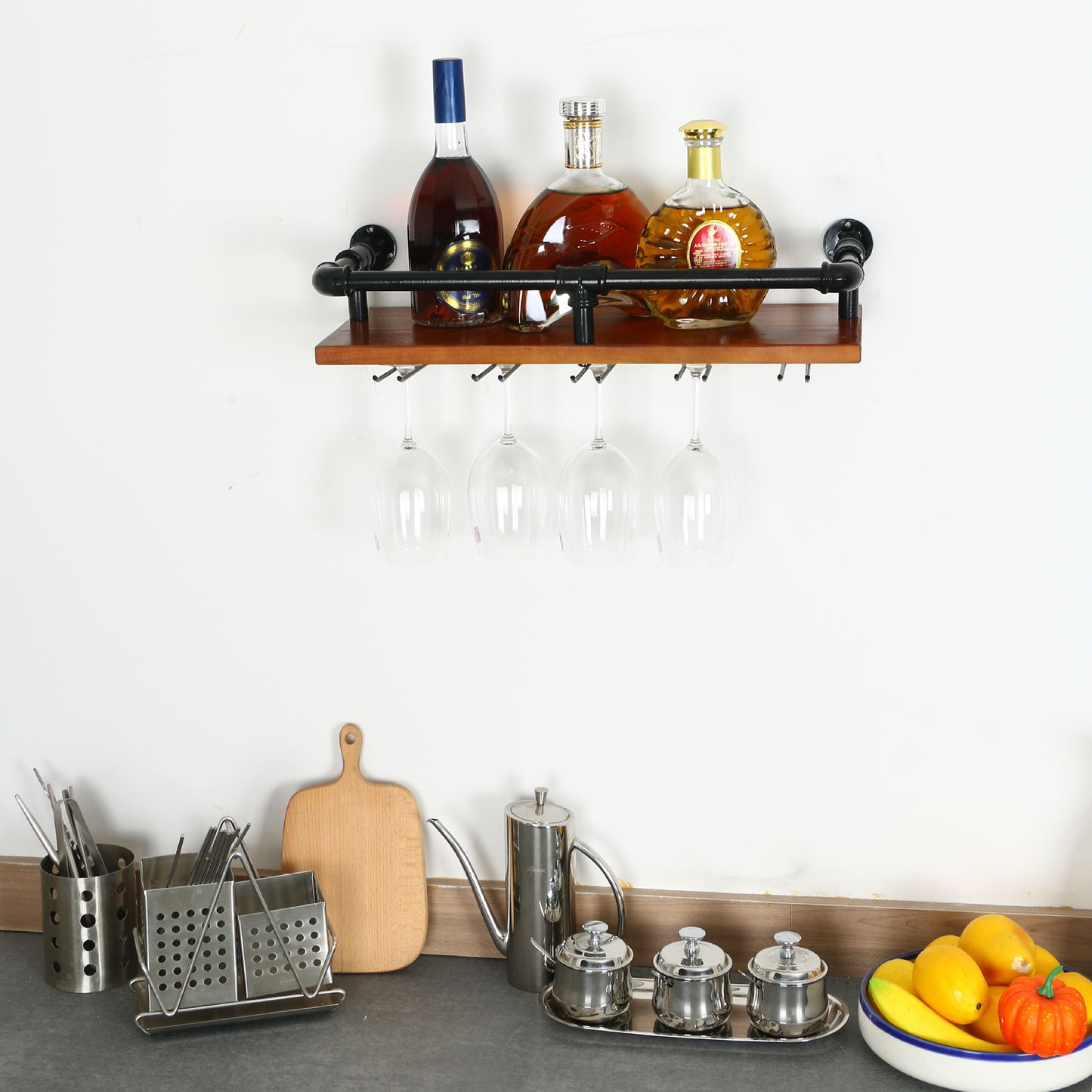 Hanging Wall Mounted Wine Rack