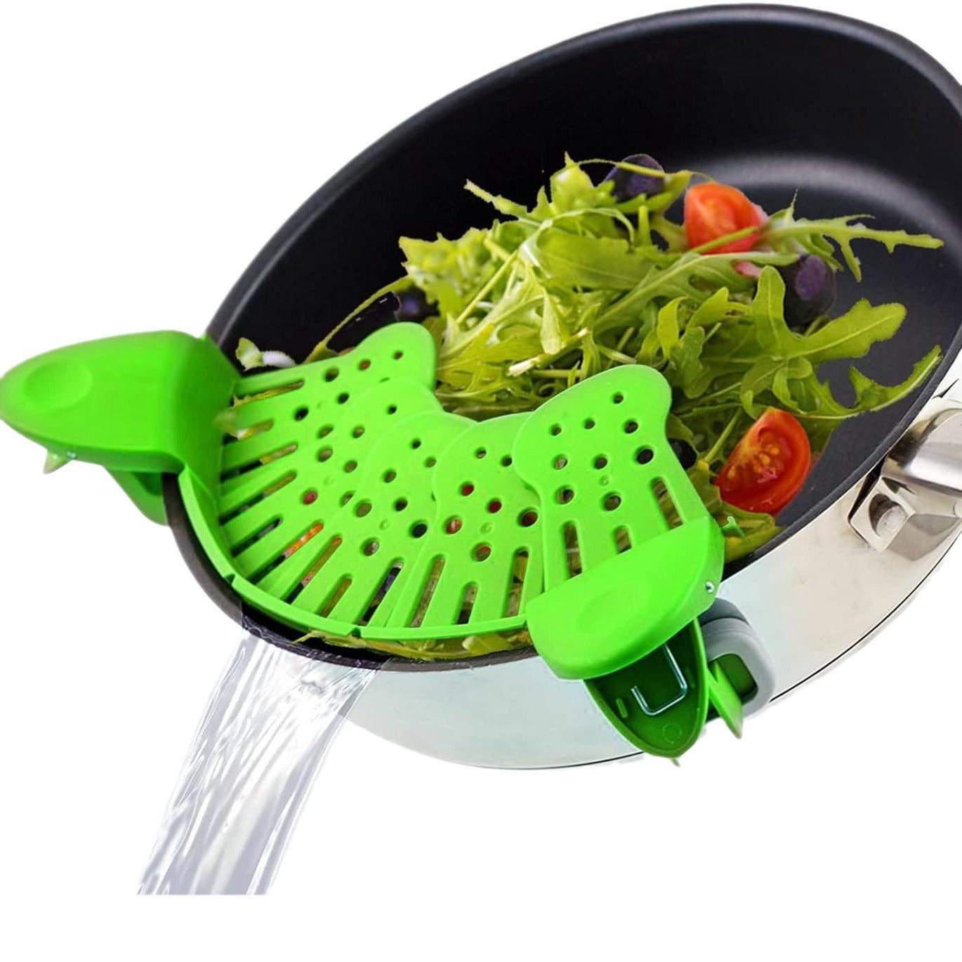 Universal Silicone Clip-on Pan Pot Strainer